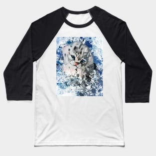 Big Kitten Baseball T-Shirt